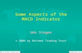 Udo@rettmer.com.au © 2004 by Rettmer Trading Trust Some Aspects of the MACD Indicator Udo Stegen © 2004 by Rettmer Trading Trust.