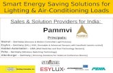 Sales & Solution Providers for India: Pammvi Principals: Steinel – Germany [Sensors & Motion Controlled Light fixtures] Esylux – Germany [DALI, KNX, Dimmable.