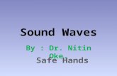 Sound Waves By : Dr. Nitin Oke. (needs medium) elastic, posses inertia, gives minimum resistance Waves Electromagnetic (do not need medium) Mechanical.