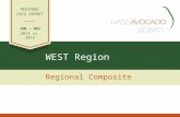 WEST Region Regional Composite REGIONAL DATA REPORT JAN – DEC 2014 vs. 2013.