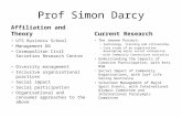 Prof Simon Darcy Affiliation and Theory UTS Business School Management DG Cosmopolitan Civil Societies Research Centre Diversity management Inclusive organisational.