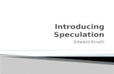 Edward Kmett.  Speculation in C# ◦ What is it? ◦ Benchmarks!  Speculation in Haskell ◦ Naïve Speculation ◦ Abusing GHC  Heap Layout  Dynamic Pointer.