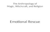 The Anthropology of Magic, Witchcraft, and Religion Emotional Rescue.