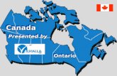 CanadaCanada Presented by OntarioOntario. DS Consultants Valhalla Tours 120 Newkirk Road Unit #25 Richmond Hill, Ontario L4C 9S7 Ph: (905) 737-8275 Toll-Free: