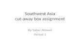 Southwest Asia cut-away box assignment By Saber Ahmed Period 1.