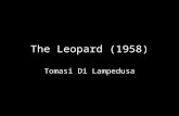 The Leopard (1958) Tomasi Di Lampedusa. “I Can’t Do a Ulysses”