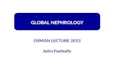 GLOBAL NEPHROLOGY OSMAN LECTURE 2013 John Feehally.