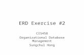 ERD Exercise #2 CIS458 Organizational Database Management Sungchul Hong.
