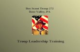 Boy Scout Troop 272 Rose Valley, PA Troop Leadership Training.