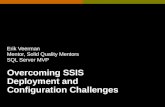 Overcoming SSIS Deployment and Configuration Challenges Erik Veerman Mentor, Solid Quality Mentors SQL Server MVP.