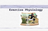 Exercise Physiology. Types of Exercise Isometric (static) exercise Isometric (static) exercise = constant muscle length and increased tension Dynamic.