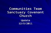 Communities Team Sanctuary Covenant Church Update12/5/2011.