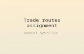 Trade routes assignment Daniel Schollie. Abbasid dynasty circa 786 – 1194 CE(Map)