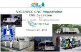 1 NYCLHVCC CNG Roundtable CNG Overview By Ronald J. Gulmi, Managing Director February 22, 2012.