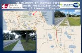 US Highway 17 (Center Street) Sidewalk Feasibility Study Town of Pierson, Florida.