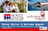 Money Mailer & Welcome Wagon® Over 100 Years of Combined Direct Marketing Experience Targeting the New and Affluent Homeowner.
