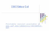 IBISWorld Printable version available at  t  t.