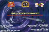 SMALL CALIBER REQUIREMENTS Advanced Planning Briefing to Industry (APBI) Ms. Bobbie Russell Lake City/Small Cal Team Leader USA Munitions & Armament Cmd.