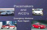 Pacemakers and AICD ’ s Emergency Medicine Ryan Ngiam.