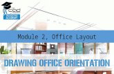 Module 2, Office Layout. THE DRAWING OFFICE The Functions of a Drawing Office The size and structure of a drawing office will vary depending on the size.