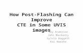 How Post-Flashing Can Improve CTE in Some UVIS images Jay Anderson John MacKenty Sylvia Baggett Kai Noeske.