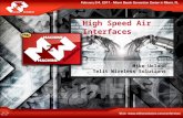 Mike Ueland Telit Wireless Solutions High Speed Air Interfaces.