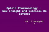 Opioid Pharmacology : New Insight and Clinical Relevance R4 Yi Seong-Min.