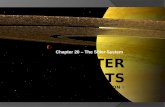 Chapter 20 – The Solar System. Facts and Pictures From .