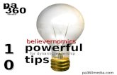 Believernomics for dynamic leadership powerful tips pa360media.com 10.