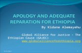 By Kidane Alemayehu Global Alliance for Justice – The Ethiopian Cause (GAJEC)  8/31/20121.