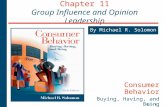 11 - 1 Chapter 11 Group Influence and Opinion Leadership By Michael R. Solomon Consumer Behavior Buying, Having, and Being Sixth Edition.