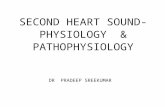 SECOND HEART SOUND- PHYSIOLOGY & PATHOPHYSIOLOGY DR PRADEEP SREEKUMAR.