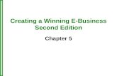 Creating a Winning E-Business Second Edition Chapter 5.