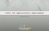 Tools for applications improvement George Bosilca.