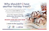 FedStrive Presents! Healthy Eating During the Holidays.