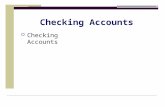 Checking Accounts  Checking Accounts. Register for Virtual Classroom – Personal Finance  Go to //vb.knowledgematters.com