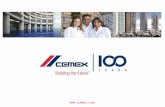 Www.cemex.com 1. 2 This presentation contains certain forward-looking statements and information relating to CEMEX, S.A. de C.V. and its subsidiaries.