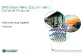 SNS Beamline Experiment Control (Future) Xihui Chen, Kay Kasemir 4/15/2013.