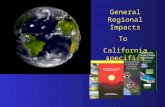 General Regional Impacts To California specifics WG2 SPM.