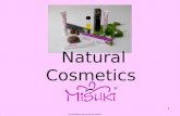 Presentation des produits Mishki 1 Natural Cosmetics.