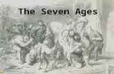 The Seven Ages Acknowledgment This presentation is an outcome of ideas, comments and suggestion given by teachers. We heartily thanks our Principal-
