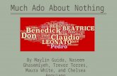 Much Ado About Nothing By Maylin Guida, Naseem Ghasemiyeh, Trevor Torres, Maura White, and Chelsea Anguiano.
