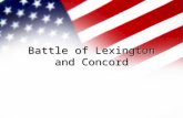 Battle of Lexington and Concord Warm Up Questions What were the role of spies in the pre- revolutionary period? Was Paul Revere a spy? Provide evidence.