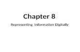 Chapter 8 Representing Information Digitally.