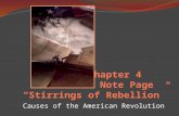 Causes of the American Revolution. School House Rocks “The American Revolution” Music Video US History Crash Course - Episode 6 “The Seven Years War”