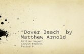 “Dover Beach” by Matthew Arnold Gillian Wagner Corwin Edwards Period 6.
