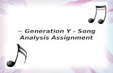 ~ Generation Y - Song Analysis Assignment. * EACH TEAR – MARY J. BLIGE FT. JAY SEAN * VIDEO !!!