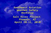 Southwest Aviation Weather Safety Workshop Salt River Project Phoenix, AZ April 10-11, 2010.