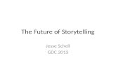 The Future of Storytelling Jesse Schell GDC 2013.