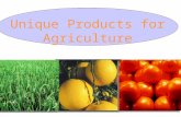 Unique Products for Agriculture. 1. N UTRIPLANT ® AG 2. N UTRIPLANT ® Seed Treatment 3. APSA ® 80.